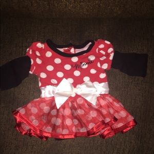 Newborn Disney Minnie Mouse one piece dress